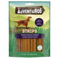 ADVENTUROS Strips s príchuťou zveriny 90 g