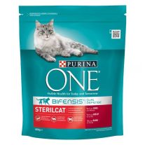 Purina ONE Bifensis Sterilised granule pre mačky hovädzie 1,5 kg
