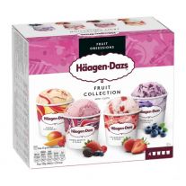 Häagen-Dazs Multipack fruit collection 4x95ml