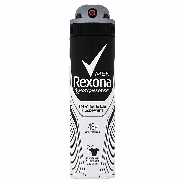Rexona Men deodorant v spreji Invisible BW 150 ml