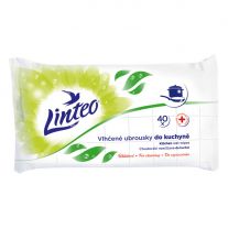 Linteo Satin Kuchyňa vlhčené utierky  40 ks 