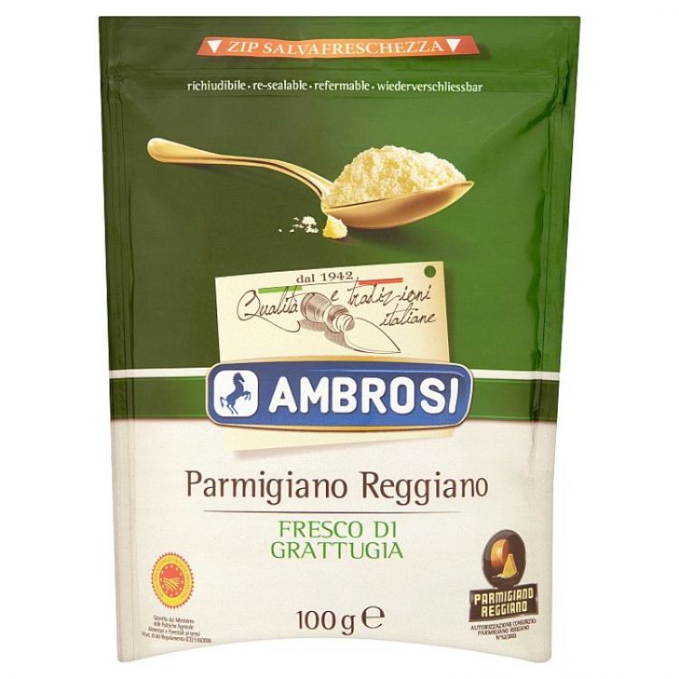 Ambrosi Parmigiano reggiano strúhaný 12 mesiacov 100 g