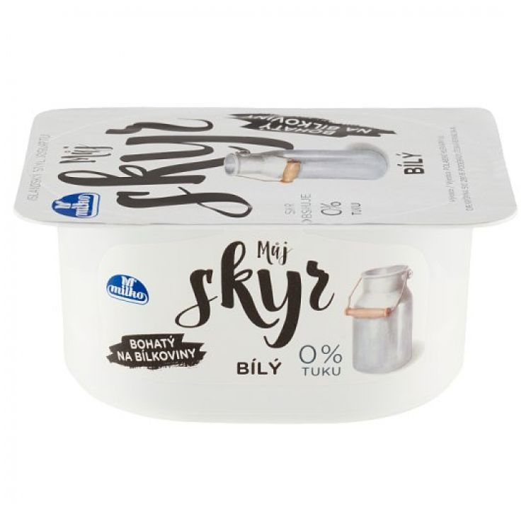 Milko Môj Skyr 0% tuku Biely 130 g