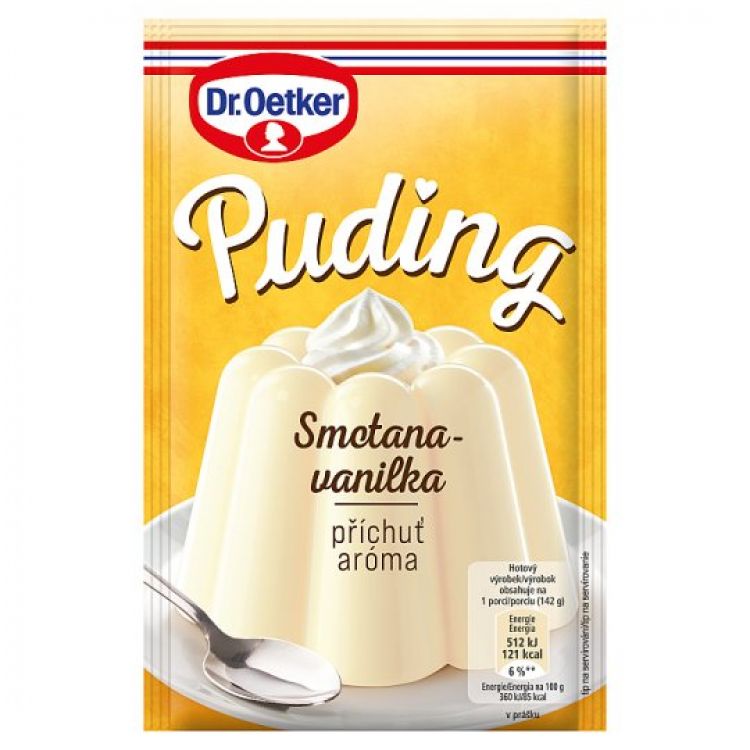 Dr.Oetker Puding smotana-vanilka 38 g