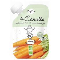 POPOTE Zeleninová kapsička mrkva od 4.mesiaca BIO 120 g