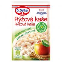 Dr. Oetker Ryžová kaša Bezgluténová Jablko a Škorica 52 g