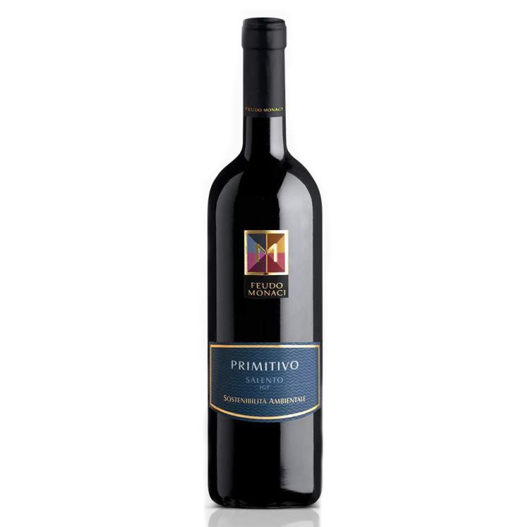 Feudo Monaci Primitivo IGT červené, suché 0,75 l