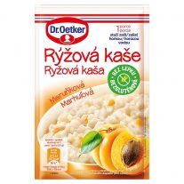 Dr. Oetker Ryžová kaša Bezgluténová Marhuľa 52 g