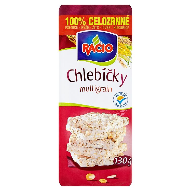 Racio Chlebíčky multigrain 130 g - eDELIA.sk