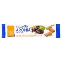 ARÓNIA  celozrnné suš. plnené náplňou z aronie a čier. ríbezlí 65g