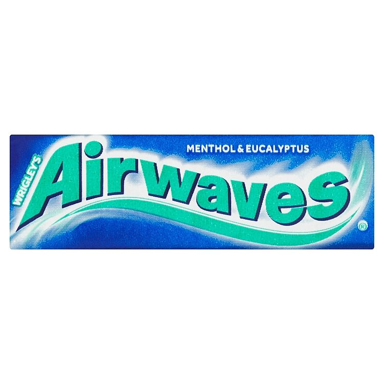Wrigley's Airwaves Menthol & Eucalyptus žuvačka bez cukru s mentolovou príchuťou 10 ks 14 g - eDELIA.sk