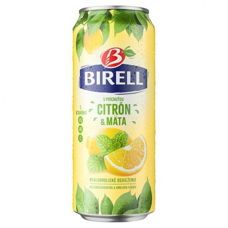 Birell Nealko Citrón-Mäta 500 ml