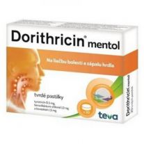 DORITHRICIN 20 tvrdých pastiliek