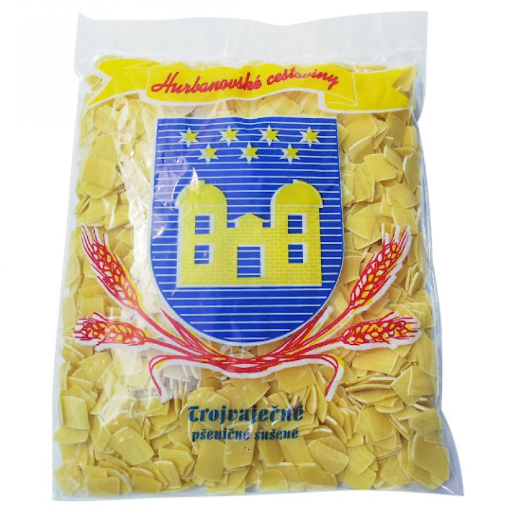 Hurbanovské cestoviny Fliačky 3 vaječné 500 g