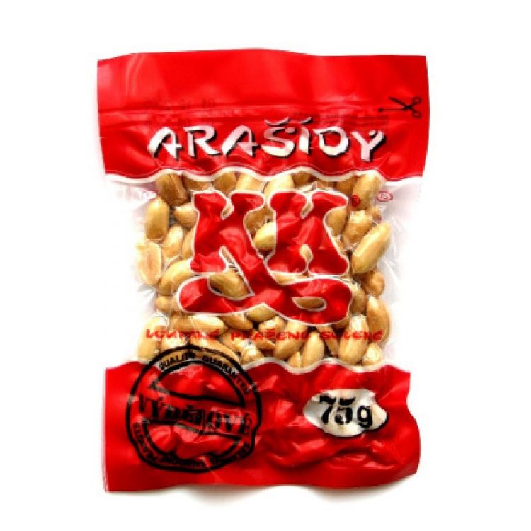 KK arašídy pražené solené 75g