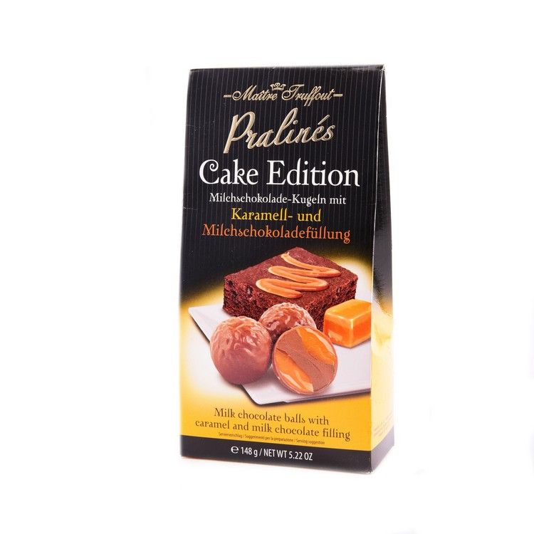 Maitre Truffout Pralinky karamel a mliečna čokoláda  148g