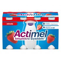 Actimel Jahoda 8x100g