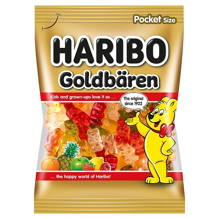 Haribo Goldbären želé s ovocnými príchuťami 100 g - eDELIA.sk