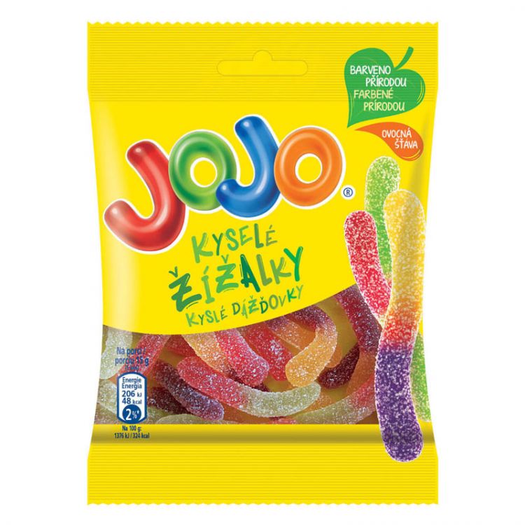 JOJO Kyslé dážďovky 80 g - eDELIA.sk