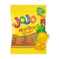 JOJO Medvedíky želé cukríky s ovocnými príchuťami 80 g
