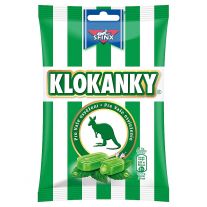 SFINX Klokanky cukríky s náplňou s príchuťou mentolu a eukalyptu 90 g
