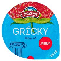 Zvolenský Grécky jogurt jahoda 125 g