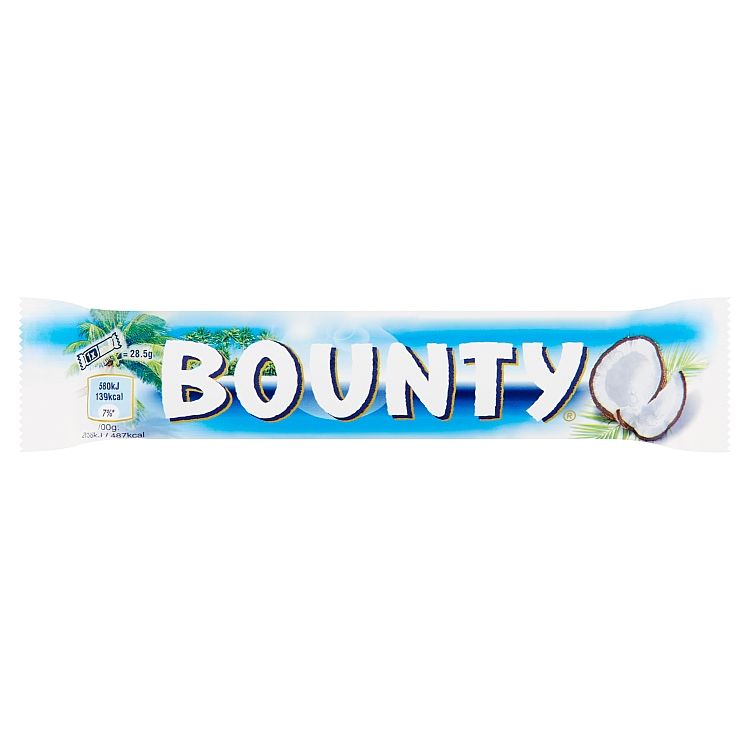 Bounty Mliečna plnená čokoláda s kokosom 57 g - eDELIA.sk