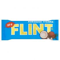 Flint Tyčinka kokosová s tmavou polevou 50g