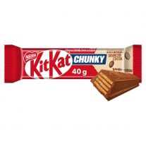 KitKat Chunky mliečna čokoládová tyčinka s oblátkou a kakaovou náplňou 40 g