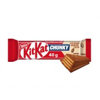 KitKat Chunky mliečna čokoládová tyčinka s oblátkou a kakaovou náplňou 40 g