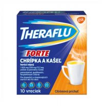 THERAFLU Forte chrípka a kašel horúci nápoj 10 ks