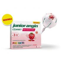 JUNIOR-ANGIN Lízanky pre deti 8 kusov