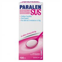 PARALEN SUS Pre deti suspenzia 100 ml