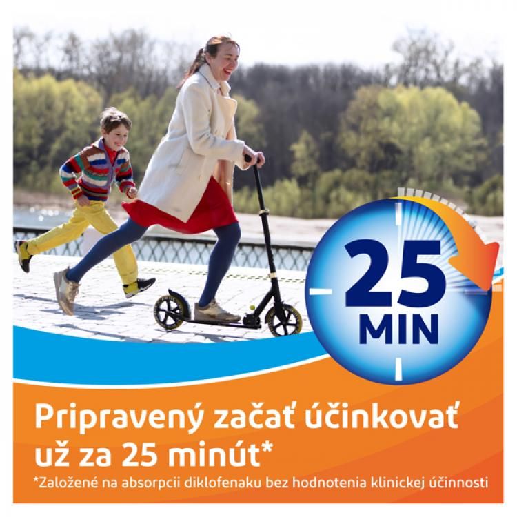 VOLTAREN Rapid 25 mg pre rýchlu uľavu od bolesti