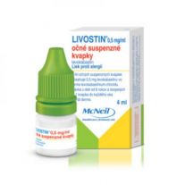 LIVOSTIN®0,5 mg/ml očné suspenzné kvapky