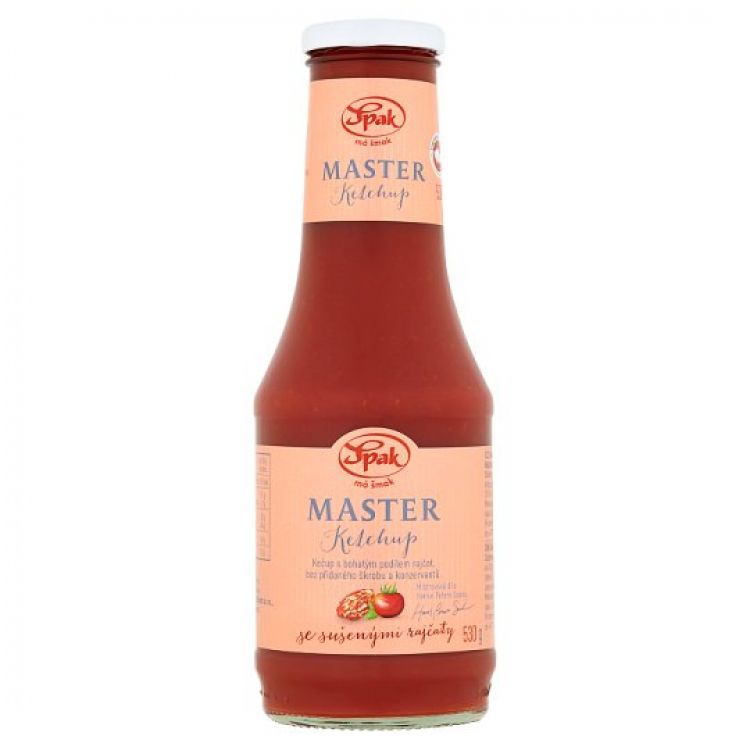 Spak Master Ketchup so sušenými rajčaty 530 g