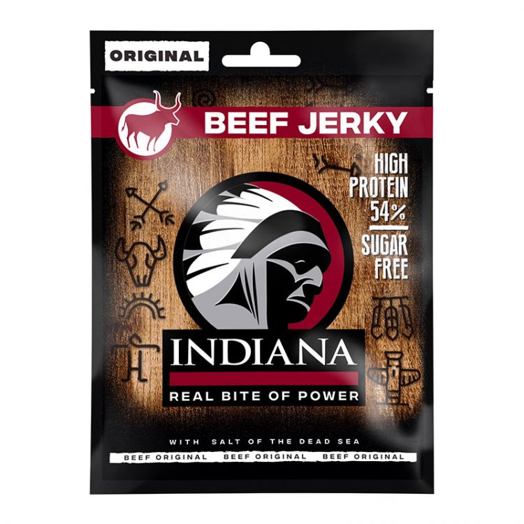 Indiana Jerky Beef (hovädzie) Original  25g