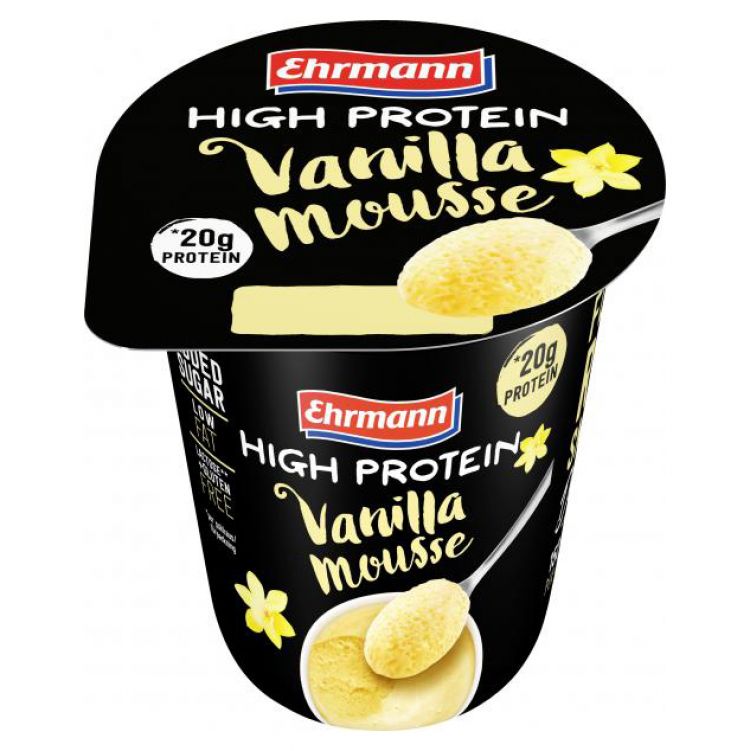 Ehrmann High proteín mousse vanilka 200 g