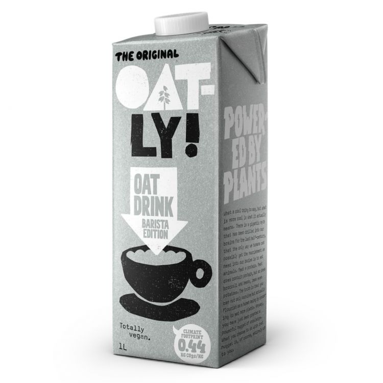 OATLY Barrista - Ovsený nápoj s pridanými vitamínmi a minerálnymi látkami 1 l