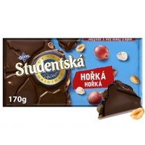 ORION ŠTUDENTSKÁ PEČAŤ horká čokoláda s arašidmi, hrozienkami a želé 170 g