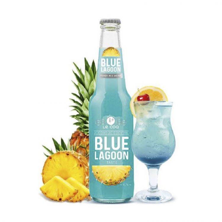 LE COQ cocktail Blue Lagoon 4,7% 330 ml