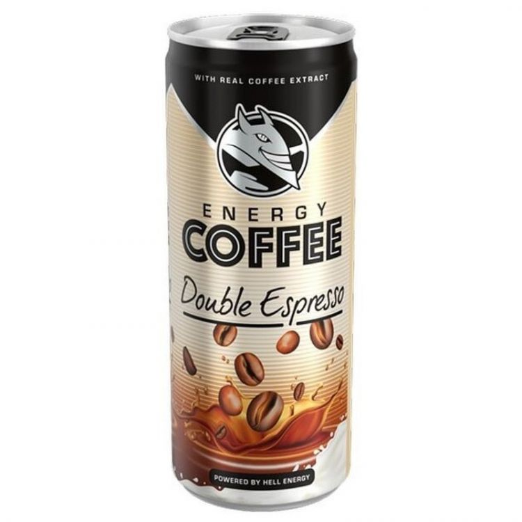 HELL ENERGY Coffee Double espresso 250 ml
