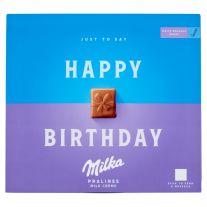 Milka Happy Birthday čokoládové pralinky 110 g