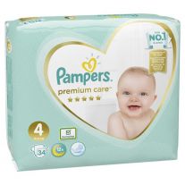 PAMPERS Premium VPM S4 34 (9-14KG)