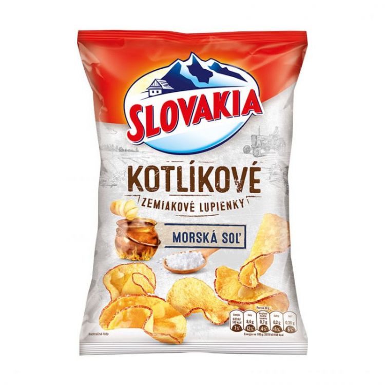 Slovakia Kotlíkové Morská soľ 100 g