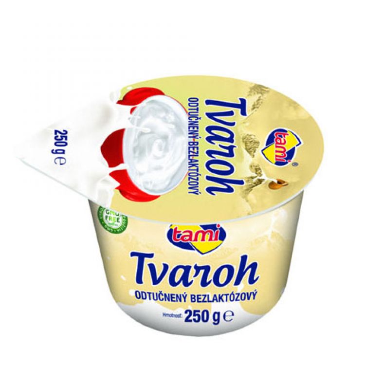 Tami Tvaroh Odtučnený Lactose minus 250 g
