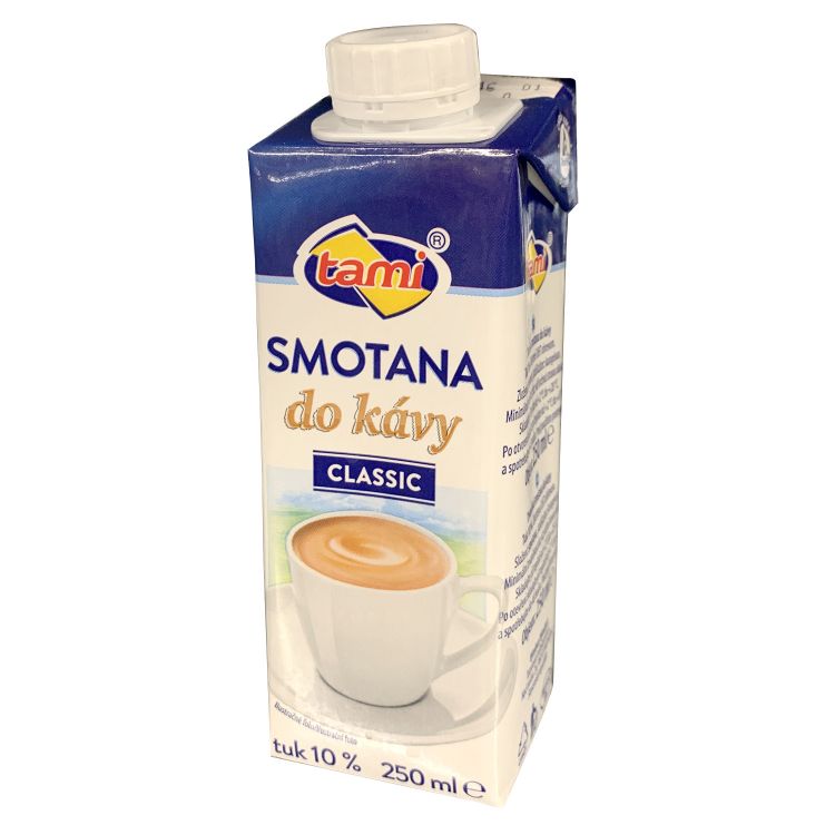 Tami Smotana 10% do kávy 250 ml