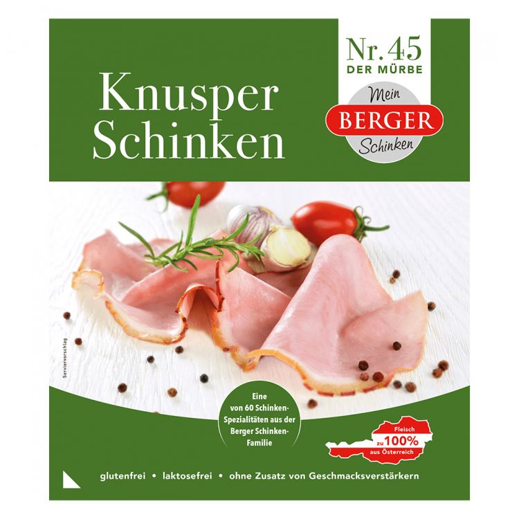 Berger Chrumkavá šunka 150 g
