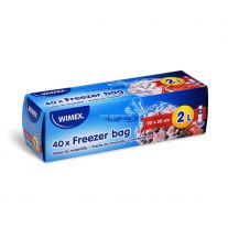 Vrecká do mrazničky s uzáverom 25x32cm/2L /40 ks