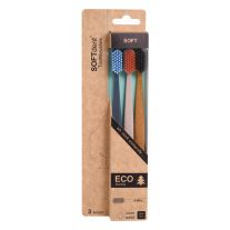 SOFTDENT zubná kefka ECO Soft 3 ks